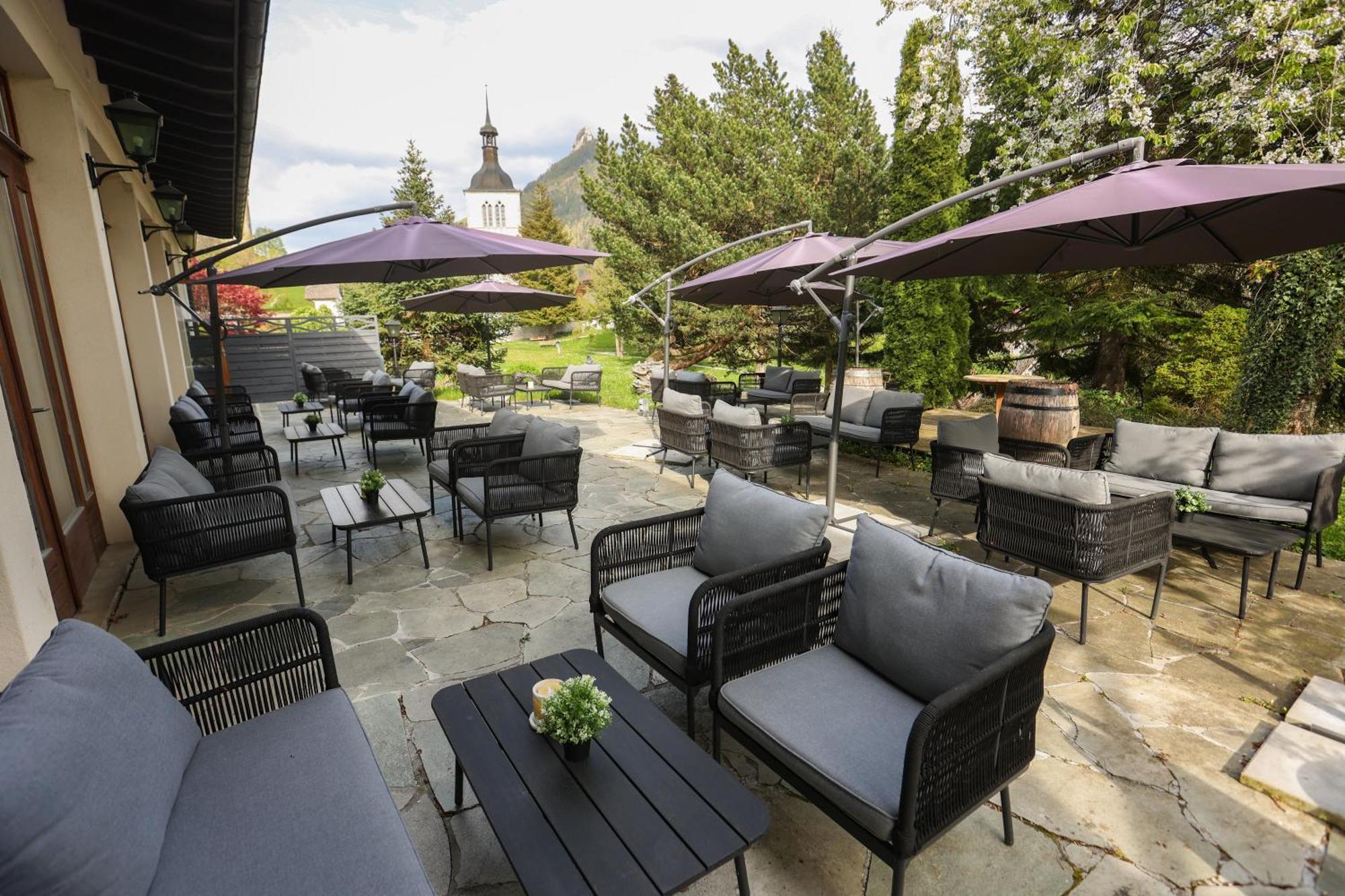 Le Saint Georges Hotell Gruyeres Eksteriør bilde