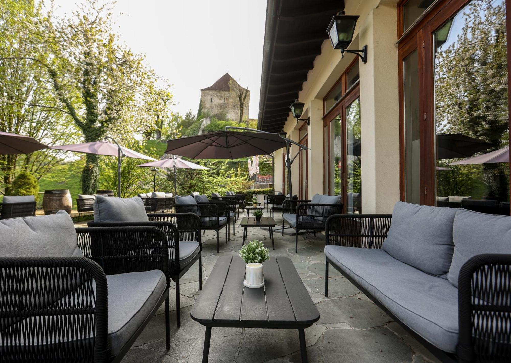 Le Saint Georges Hotell Gruyeres Eksteriør bilde