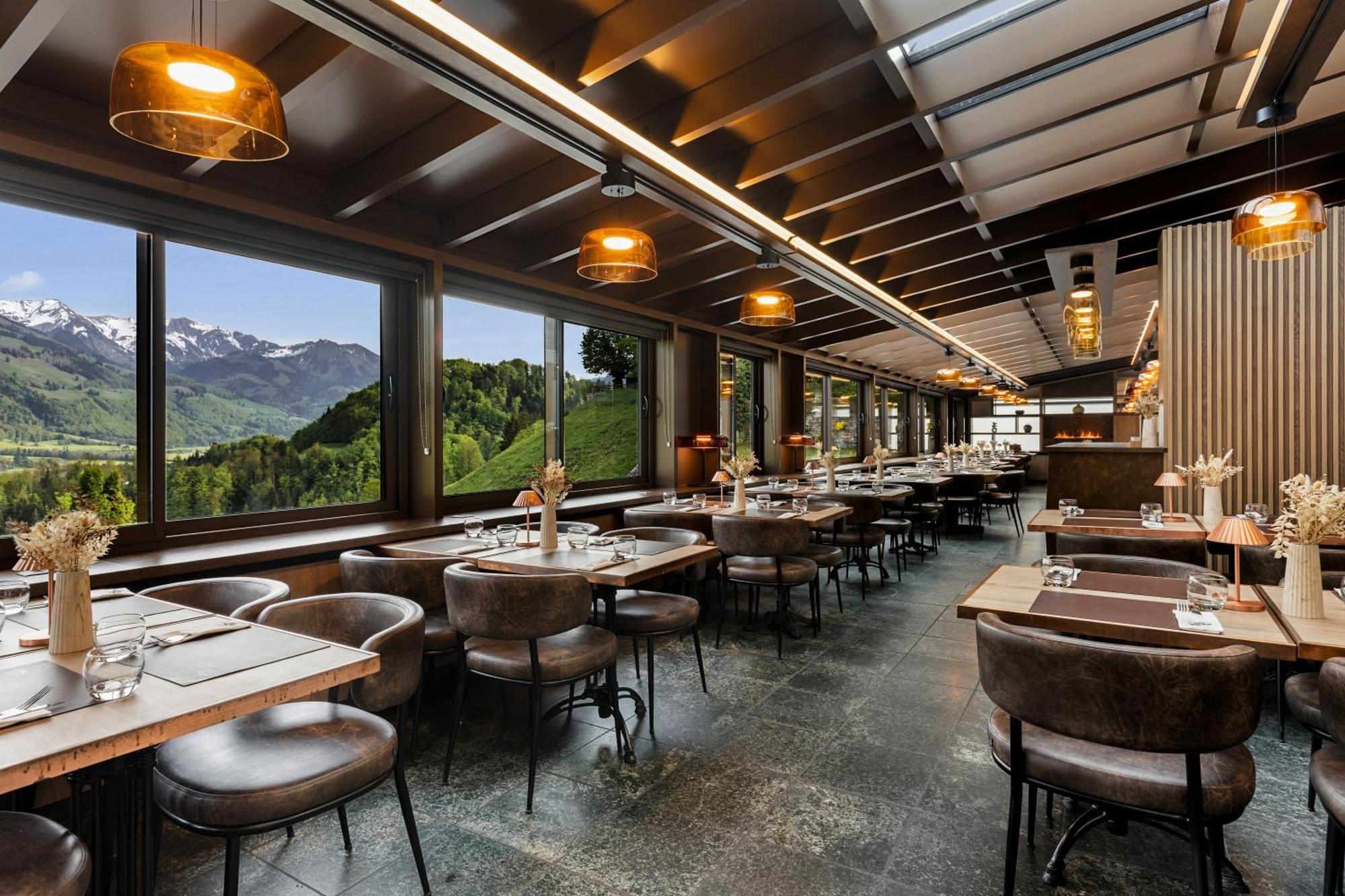 Le Saint Georges Hotell Gruyeres Eksteriør bilde